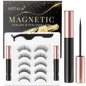 Magnetic Eyeline & Eyelash Kit~ Set of 5 Natural NIB.